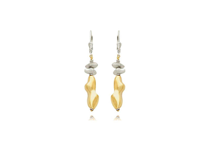 2 Tone Plated | Fashion Earrings